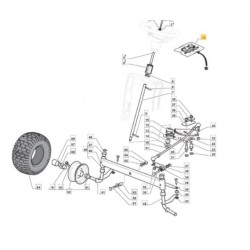 Kit vis GGP 382180124/0 pour direction Kit vis GGP 382180124/0 pour direction