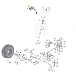 Kit visserie de direction GGP 382180162/0 Kit visserie de direction GGP 382180162/0