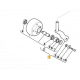 Roue avant droite pour robot de tonte Stiga Autoclip 720 S (2014)