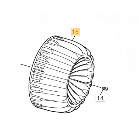 Roue arrière pour robot tondeuse Stiga Autoclip 920 S