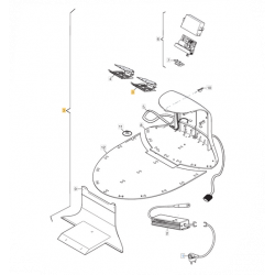 Base recharge robot de tonte Alpina AR 2 600/1200, Stiga Autoclip 125/127