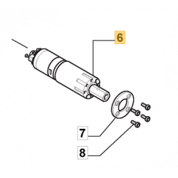 Moteur de roue pour robot de tonte Stiga Autoclip 328 S