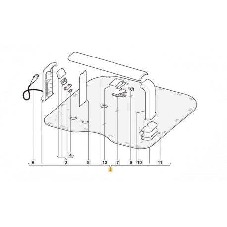 Base de recharge pour robot de tonte Stiga Autoclip 920 S