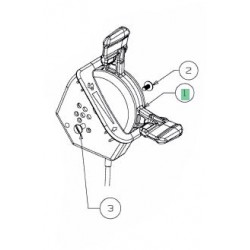 Manette cable de gaz MTD 646-00027A Manette cable de gaz MTD 646-00027A