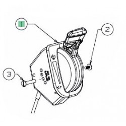 Câble de gaz tracteur MTD 646-00032 Câble de gaz tracteur MTD 646-00032