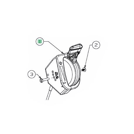 Câble de gaz tracteur MTD 646-00032