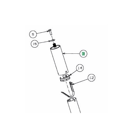 Manchon de colonne de direction MTD 683-04761