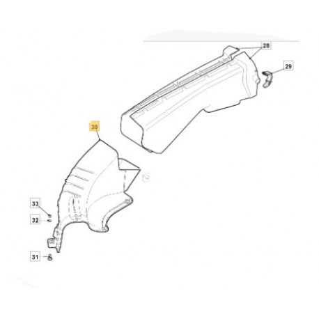 Convoyeur de plateau de coupe GGP 66 cm