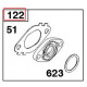 Entretoise de carburateur Briggs et Stratton 592160