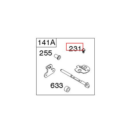 Kit axe de starter Briggs et Stratton 595218