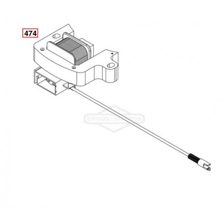 Alternateur Briggs Stratton 597491 Alternateur Briggs Stratton 597491