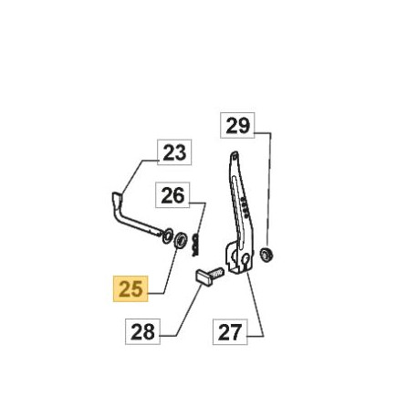 Joint torique regulateur GGP 118551285/0 Joint torique regulateur GGP 118551285/0