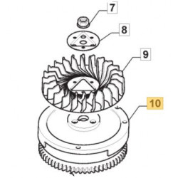 Volant moteur GGP 118551410/0 Volant moteur GGP 118551410/0