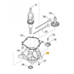 Carter moteur GGP 118551425/0 Carter moteur GGP 118551425/0