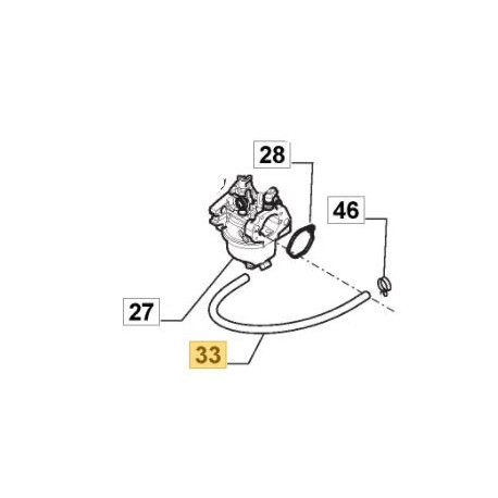 Durite GGP 118551430/0 Durite GGP 118551430/0