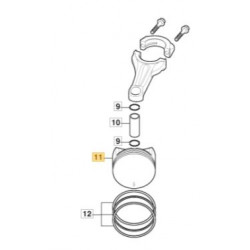Piston GGP 118551551/0