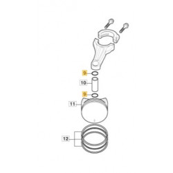 Clips d'axe de piston GGP 118551600/0