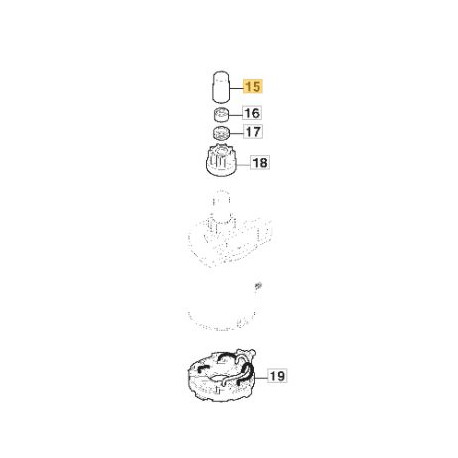Capuchon anti poussière pour démarreur Stiga 118552282/0 Capuchon anti poussière pour démarreur Stiga 118552282/0