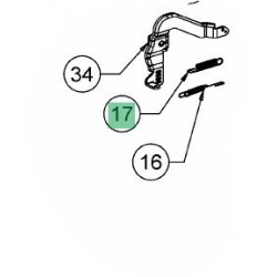 Ressort regulateur MTD 732-05618 Ressort regulateur MTD 732-05618