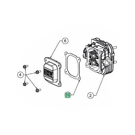 Joint de cache culbuteur MTD 751-11551, 751-18586A Joint de cache culbuteur MTD 751-11551, 751-18586A