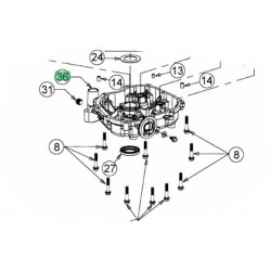 Carter moteur MTD 751-14894 Carter moteur MTD 751-14894