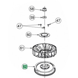 Volant magnetique MTD 751-15494 Volant magnetique MTD 751-15494