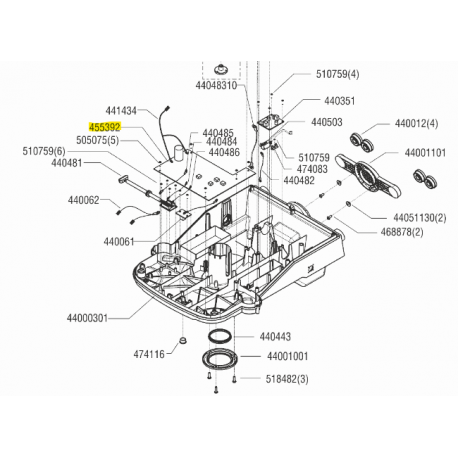 Carte mere pour robot de tonte Robolinho 4000