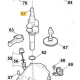 Vilebrequin pour moteur GGP RS100, RSC100, RSCT100