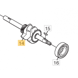 Vilebrequin de moteur GGP SM50 et SM55