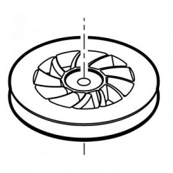 Poulie de boitier de traction Viking MB 756.0 YC et MB 756.0 YS