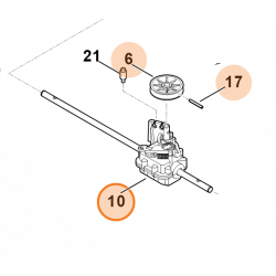 Transmission pour tondeuse Viking MB 4.0 RT