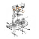 Plan montage Courroie de coupe MTD 754-04045 plateau 107 cm coupe ventrale