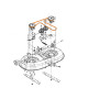 plan montage Courroie coupe MTD 754-04060 plateau de 107 cm ejection latérale