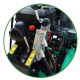 Commande hydraulique Brouette à moteur Active Powertrack 1600