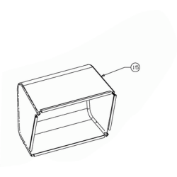 Toile de bac pour MTD Minirider 60 et Minirider 76 Toile de bac pour MTD Minirider 60 et Minirider 76