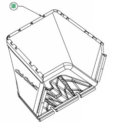 Toile de bac pour tondeuse autoportée Cub Cadet - MTD