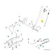 Cable embrayage de lame pour tracteur de pelouse Gardol 155107HRB