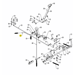 Cable embrayage rider 60 cm fabrication MTD