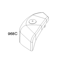 Couvercle filtre air moteur Briggs Stratton 750 Series I/C DOV, 750EX Series DOV I/C Couvercle filtre air moteur Briggs Stratton 750 Series I/C DOV, 750EX Series DOV I/C