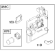 Embase filtre air Briggs Stratton 625 Series EVE, 650 Series EVE, 675 Series EVE