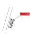 Guide câble pour tondeuse Wolf 38957