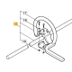 Poignée pour coupe bordure ou rotofil GGP BC 29 et Star 31