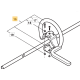 Poignée débroussailleuse GGP BC 43 FS, BC 51 FS et STAR 41 F/45 FP/55 FP