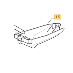 Bouchon obturateur mulching GGP MP 98, MPS 98, MPX 98
