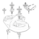Plateau de coupe complet GGP 382565100/0