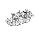 Plateau de coupe tracteur Cub cadet 683-04110CS