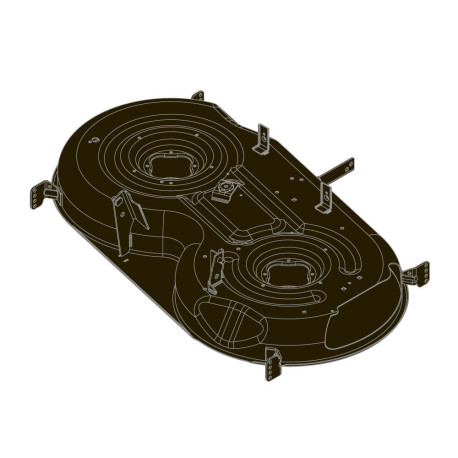 Plateau de coupe pour Cub Cadet XT 2 PS 117