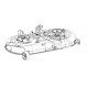 Plateau de coupe 42 pouces 107 cm tratceur MTD - Cub Cadet