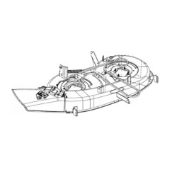 Plateau de coupe Cub Cadet XT 1 OS 96 Plateau de coupe Cub Cadet XT 1 OS 96