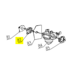 Entretoise carburateur moteur Greatland JL1P65F, JL1P61F et JL1P60